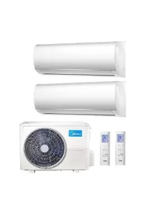 Multisplit a Parete CLIMATIZZATORE CONDIZIONATORE DUAL SPLIT INVERTER MIDEA RIGHT R-32