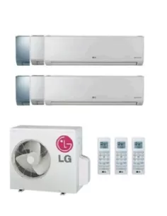 Multisplit a Parete CLIMATIZZATORE CONDIZIONATORE LG DUAL SPLIT INVERTER ART COOL Mirror