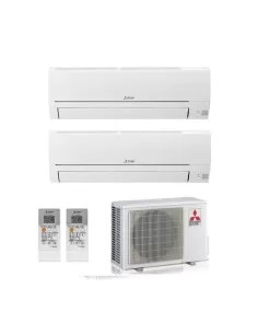 Multisplit a Parete CLIMATIZZATORE CONDIZIONATORE MITSUBISHI ELECTRIC DUAL SPLIT INVERTER