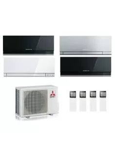 Multisplit a Parete CLIMATIZZATORE CONDIZIONATORE MITSUBISHI ELECTRIC QUADRI SPLIT