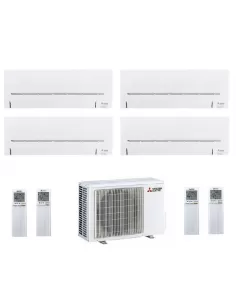 Multisplit a Parete CLIMATIZZATORE CONDIZIONATORE MITSUBISHI ELECTRIC QUADRI SPLIT