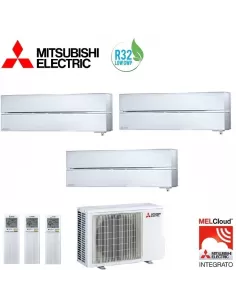 Multisplit a Parete CLIMATIZZATORE CONDIZIONATORE MITSUBISHI ELECTRIC TRIAL SPLIT