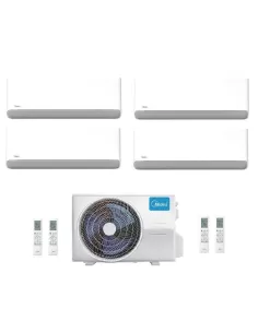 Multisplit a Parete CLIMATIZZATORE CONDIZIONATORE QUADRI SPLIT INVERTER MIDEA BREEZELESS