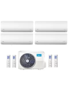 Multisplit a Parete CLIMATIZZATORE CONDIZIONATORE QUADRI SPLIT INVERTER MIDEA XTREME R-32