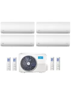 Multisplit a Parete CLIMATIZZATORE CONDIZIONATORE QUADRI SPLIT INVERTER MIDEA XTREME R-32