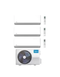 Multisplit a Parete CLIMATIZZATORE CONDIZIONATORE TRIAL SPLIT INVERTER MIDEA BREEZELESS E