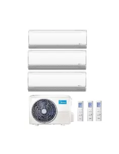 Multisplit a Parete CLIMATIZZATORE CONDIZIONATORE TRIAL SPLIT INVERTER MIDEA BREEZELESS