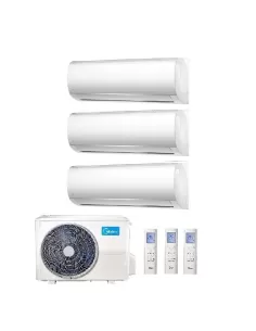 Multisplit a Parete CLIMATIZZATORE CONDIZIONATORE TRIAL SPLIT INVERTER MIDEA RIGHT R-32
