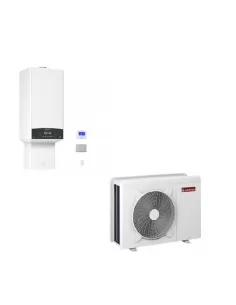 Sistemi Ibridi ARISTON GENUS ONE HYBRYD NET 24/5 KW COMPLETA DI KIT SCARICO FUMI CALDAIA