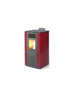 Stufe a Pellet STUFA A PELLET 10 kW mod. KING 118 BORDEAUX per ambienti fino a 100 mq –