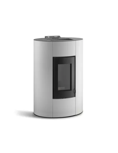 Stufe a Pellet STUFA A PELLET AMBIENTE E CALORE MODELLO TORCELLO 12 KW - BIANCA