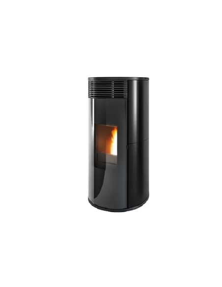 Stufe a Pellet STUFA A PELLET IDRO MCZ PAD PLAIN HYDROMATICA 24 KW M2 IN CERAMICA LISCIA