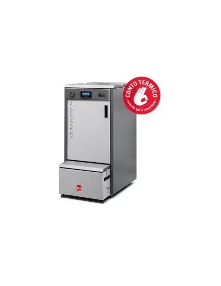A Pellet CALDAIA RED 365 ENERGY MODELLO COMPACT EASY CLEAN 24 KW