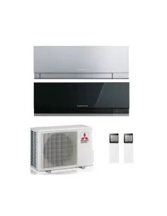 CLIMATIZZATORE CONDIZIONATORE MITSUBISHI ELECTRIC DUAL SPLIT INVERTER Serie MSZ-EF KIRIGAMINE ZEN 7000+9000 con MXZ-2F33VF2 R-3