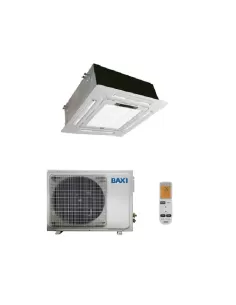 CLIMATIZZATORE CONDIZIONATORE BAXI INVERTER LUNA CLIMA MONOSPLIT A CASSETTA 12000 BTU RZBK35 PANNELLO 60x60 WI-FI READY A++/A+